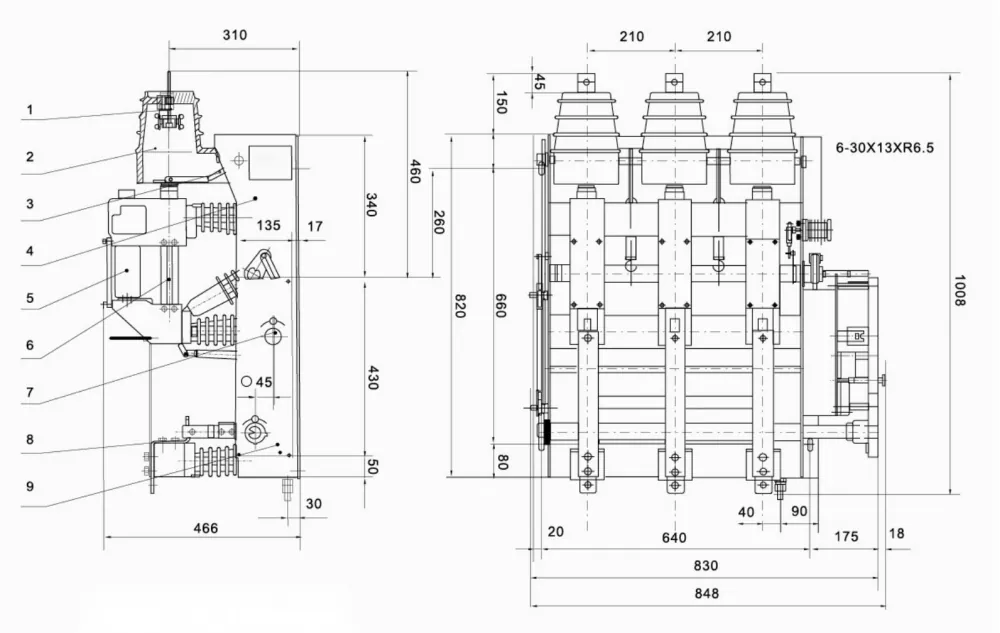 FZN25 outline drawing
